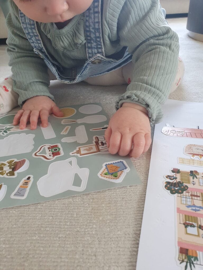sticker book for baby