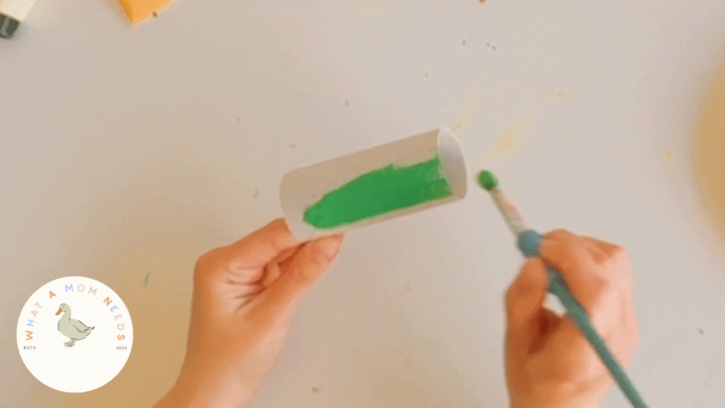 paper roll leaves