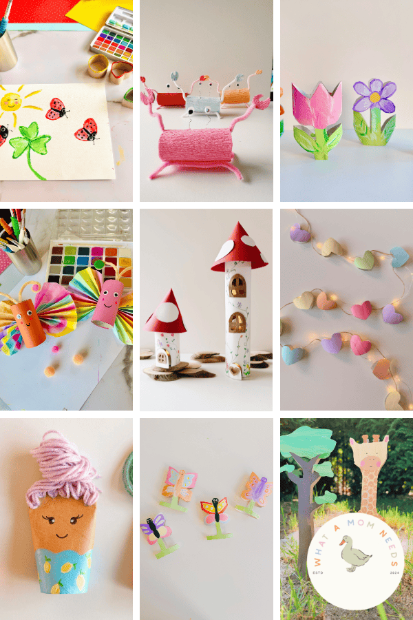 paper roll crafts for kids