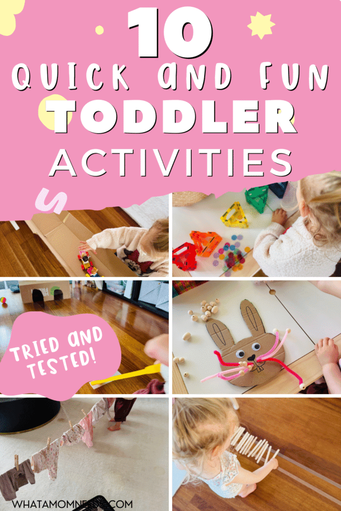 oddler activities