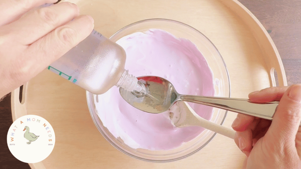 fluffy slime saline solution