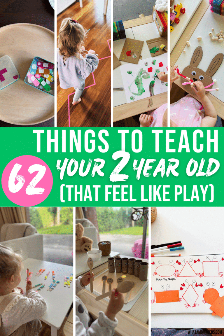 62 Fun and Easy Things to Teach a Two Year Old