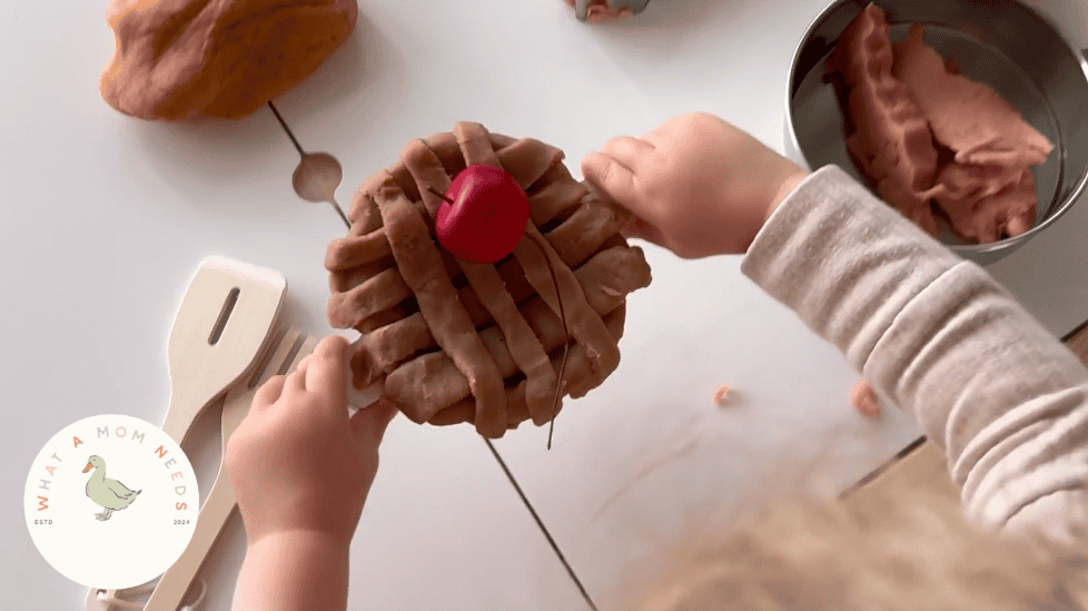 making play dough