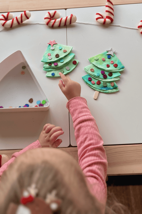 christmas toddler crafts